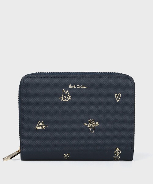 Paul Smith 財布 ミックスドゥードゥル 2つ折り財布 / 555409