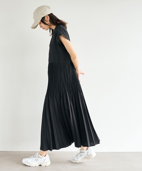 green label relaxing ワンピース 「size SHORTあり」ワッシャー