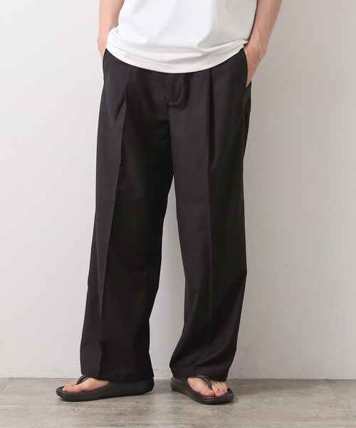 TKTR値引き交渉大歓迎！フォロー下さい THE SHOP TK パンツ TRワイド側章パンツ メンズ : ZOZOTOWN Yahoo!店