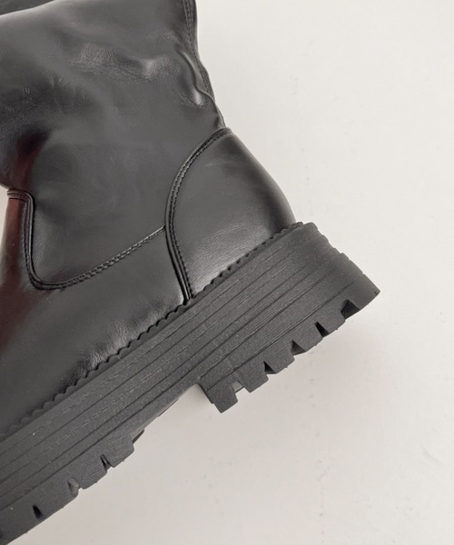 Shoes in Closet（シュークロ） ブーツ 厚底 2WAY スナップボタン