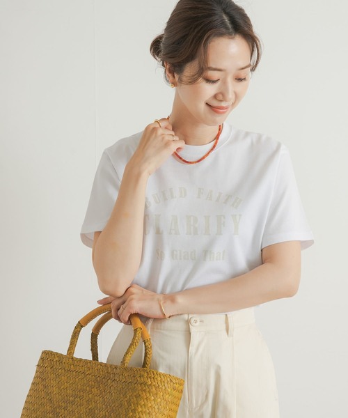 「URBAN RESEARCH DOORS」 半袖Tシャツ MEDIUM ベージュ系その他 レディース