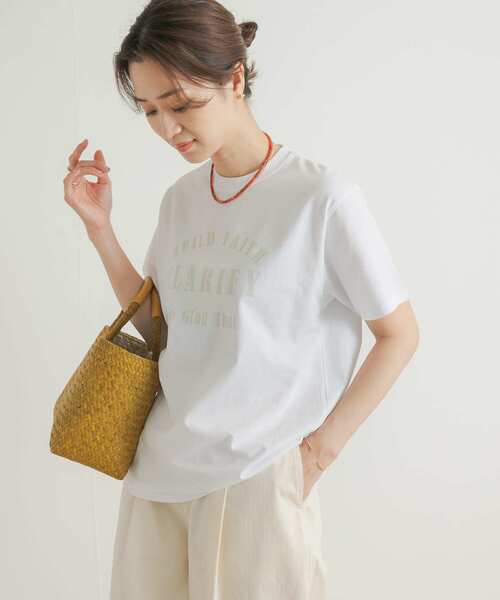 「URBAN RESEARCH DOORS」 半袖Tシャツ MEDIUM ベージュ系その他 レディース