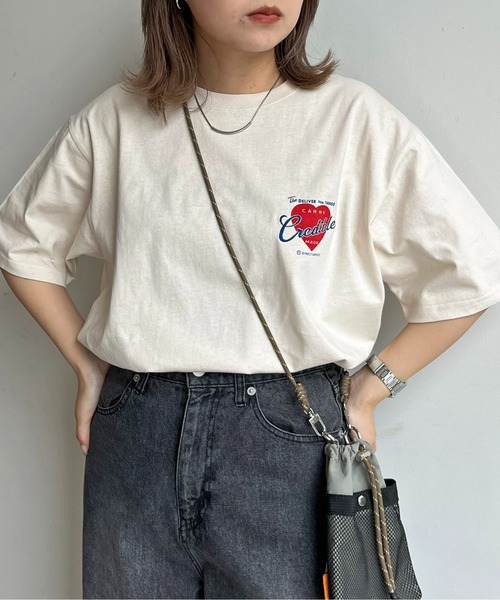 「CPCM」 半袖Tシャツ MEDIUM ブラック メンズ