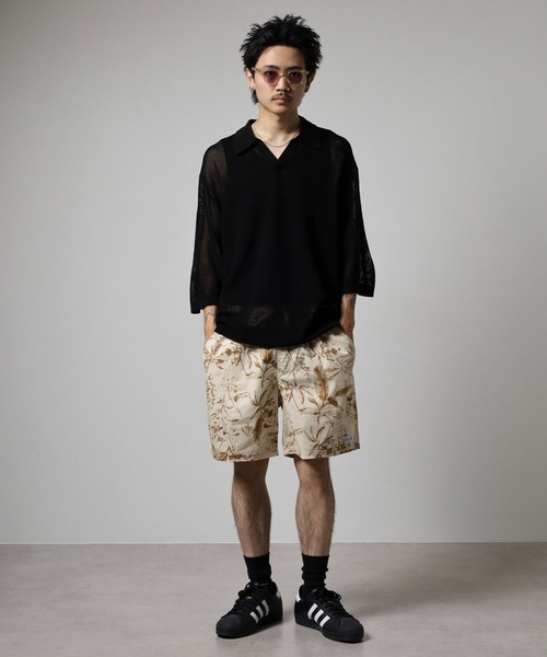 BANKS JOURNAL バンクス ボードショーツ ショートパンツ ヤシの木柄 BANKS JOURNAL バンクス ボードショーツ ショートパンツ ヤシの