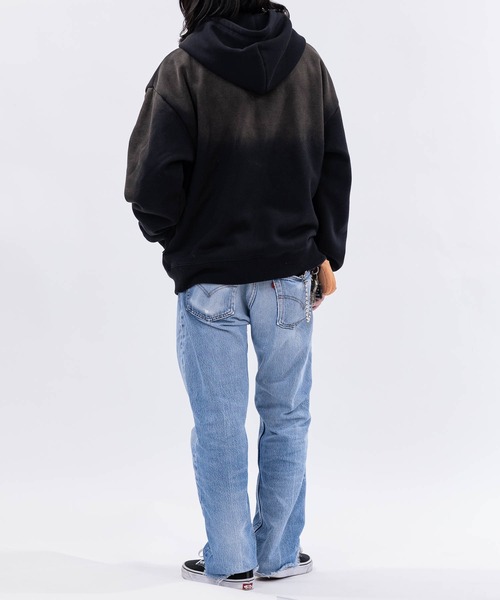 T*H様 【鬼フェード】80s Champion ジップパーカー ゆったり 目無 THRASHER（スラッシャー） パーカー 「at」「THRASHER/スラッシャー