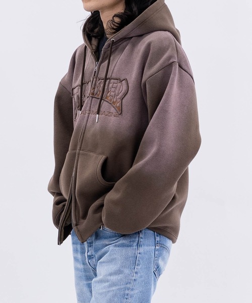 レア！スラッシャー　THRASHER ヴィンテージ　フェード THRASHER（スラッシャー） パーカー 「THRASHER/スラッシャー」裏起毛