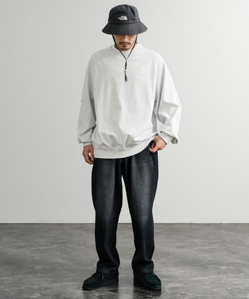 THE NORTH FACE ノースフェイス ホワイト スウェット L 新品 THE NORTH FACE トレーナー スウェット 日本未展開モデル ザ