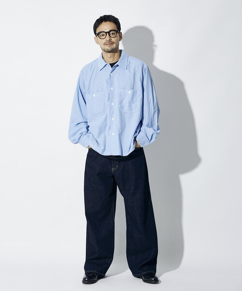 RED KAP（レッドキャップ） シャツ 別注 オックスフォード クロップド
