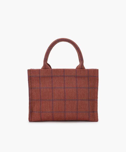 agnes b.（アニエスベー） トートバッグ チェック スモール トート