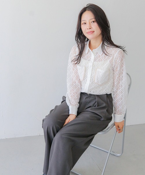 HER CLOSET（ハークローゼット） ブラウス シャツ 「HER CLOSET