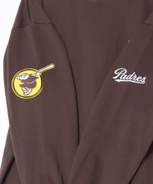 MLB トレーナー スウェット ワッペンロゴプルオーバー メンズ