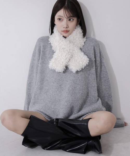 me+em select（ミームセレクト） マフラー ストール 「 3color