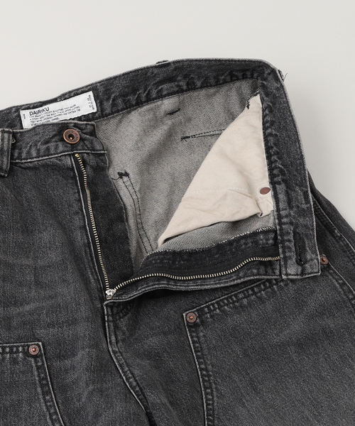 ワイドパンツ ジーンズ DAIRIKU / ダイリク Vintage Washed Painter Denim Wide メンズの画像