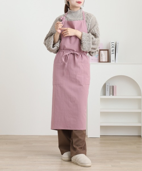 l'atelier Nuuit（アトリエ ヌイ） エプロン ウォッシュドコットン