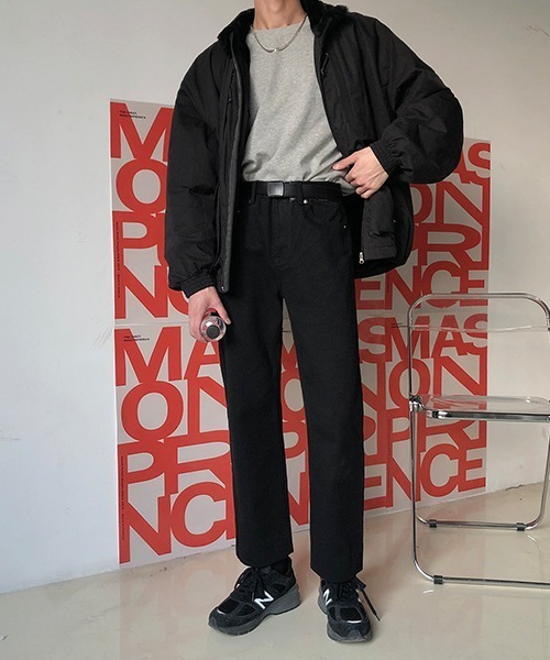 「MASONPRINCE」 デニムパンツ S ブラック メンズ_画像8