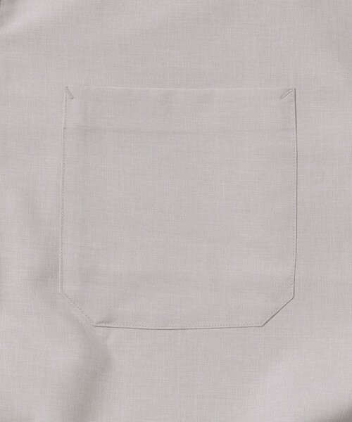 「FREAK'S STORE」 半袖シャツ MEDIUM チャコールグレー メンズ_画像6