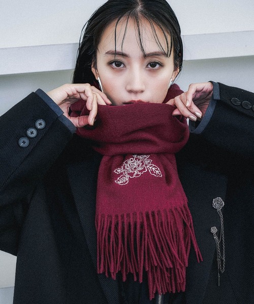 HARE（ハレ） ストール マフラー ウールカシミヤマフラー(HARE