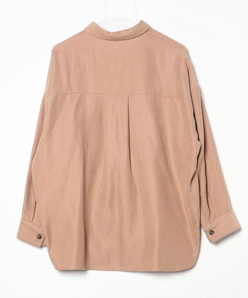 「PAGEBOY」 長袖シャツ L ベージュ レディース_画像2