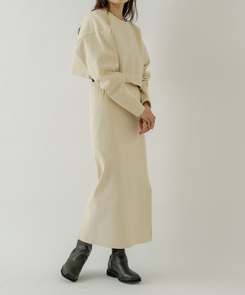 mystic（ミスティック） セットアップ FREE アイボリー レディース