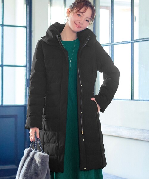 Tiaclasse ダウンコート ダウンジャケット ミドル丈ダウンコート