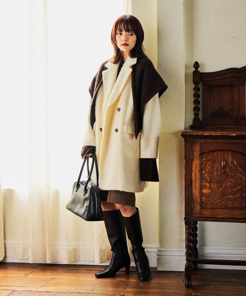 mysty woman（ミスティウーマン） パンツ タックバミューダハーフ