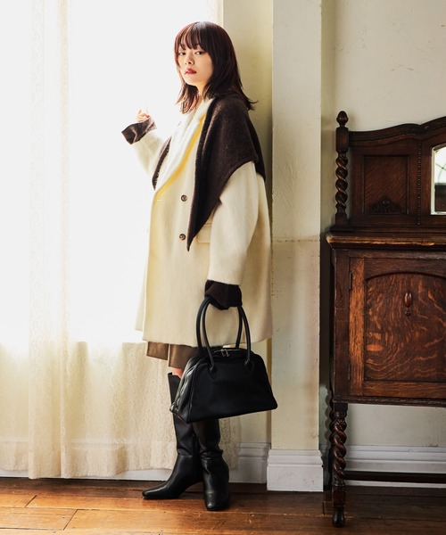 mysty woman（ミスティウーマン） パンツ タックバミューダハーフ