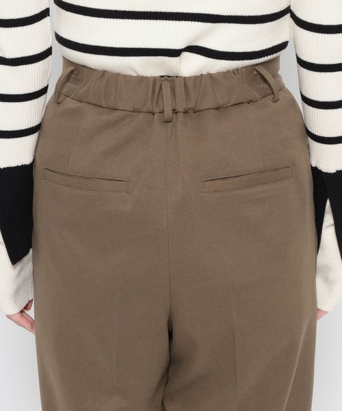 mysty woman（ミスティウーマン） パンツ タックバミューダハーフ