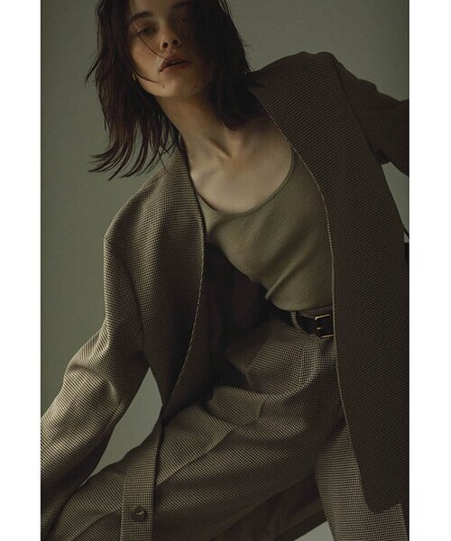 「TODAYFUL」 スラックス 38inch ブラウン レディース_画像6