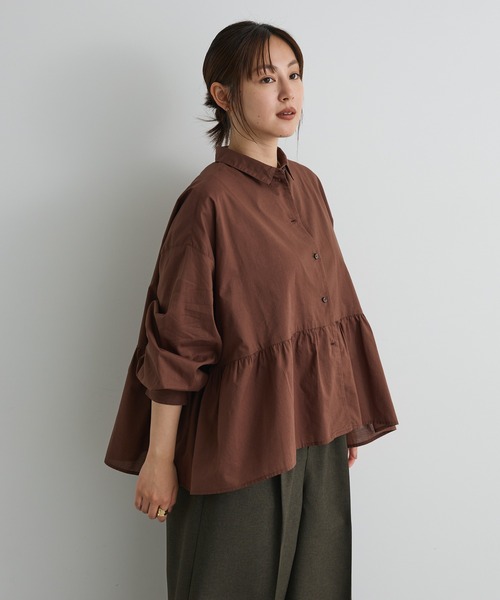 「CRAFT STANDARD BOUTIQUE」 長袖シャツ FREE オフホワイト レディース_画像5