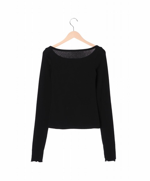 「JUGLANS」 長袖カットソー FREE ホワイト レディース_画像4