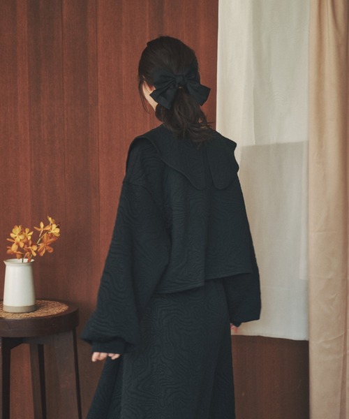 「moi tytto」 長袖カットソー FREE ブラック レディース_画像4