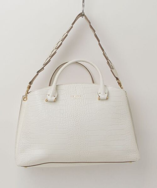 IACUCCI（イアクッチ） ワンポイント2WAYバッグ - ホワイト レディース