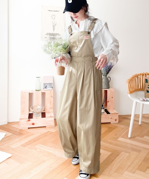 Java オーバーオール MEDIUM ベージュ レディース : ZOZOTOWN Yahoo!店