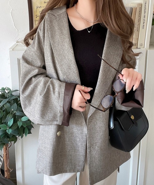 「classicalelf」 長袖ニット X-LARGE レッド レディース_画像9