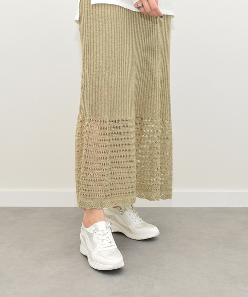 「Round About（Bridget Birkin）」 ローカットスニーカー 23 ホワイト系その他 レディース_画像6