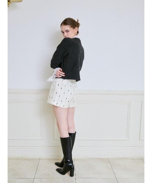 EIMY ISTOIRE（エイミーイストワール） パンツ キャンディーツイード