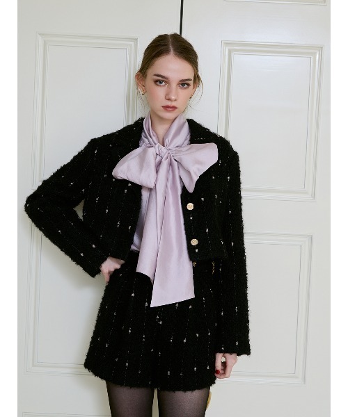 EIMY ISTOIRE（エイミーイストワール） パンツ キャンディーツイード