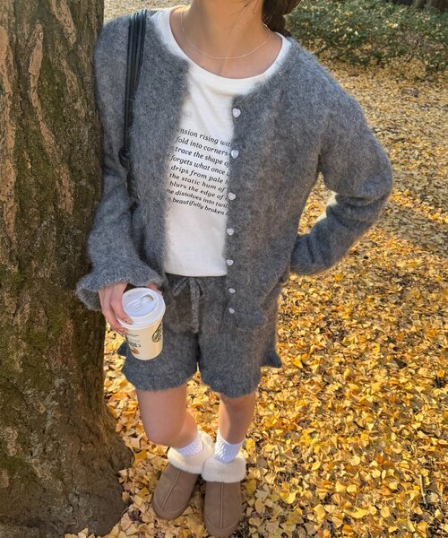 Discoat（ディスコート） カーディガン 「SETUP対応」「umm.」ハート釦