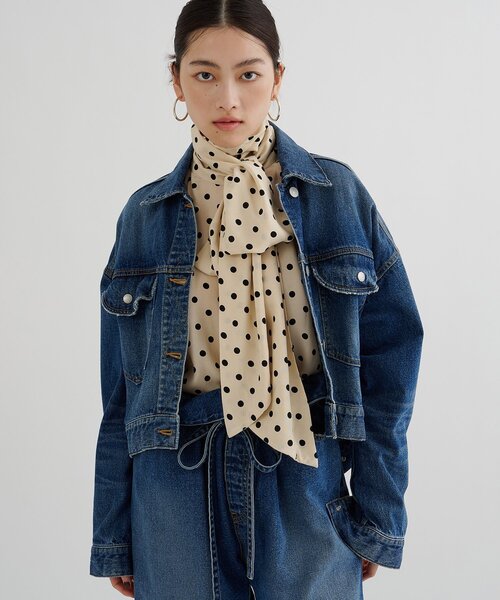 完売品　Whim Gazette デニムジャケット サイズFREE Whim Gazette（ウィム ガゼット） デニムジャケット gジャン ワイドG