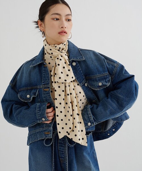 Whim Gazette（ウィム ガゼット） デニムジャケット gジャン ワイドG