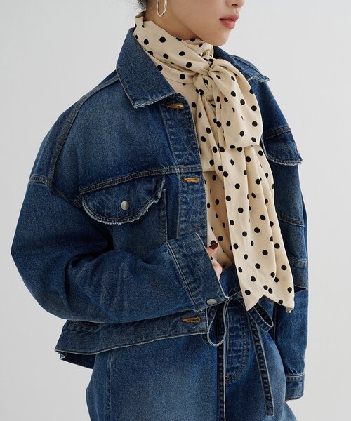 Whim Gazette（ウィム ガゼット） デニムジャケット gジャン ワイドG