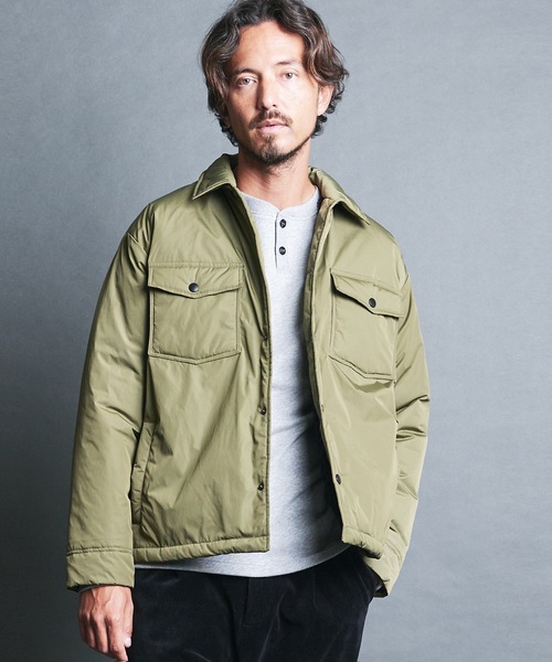Magine（マージン） ミリタリージャケット 48 オリーブ メンズ