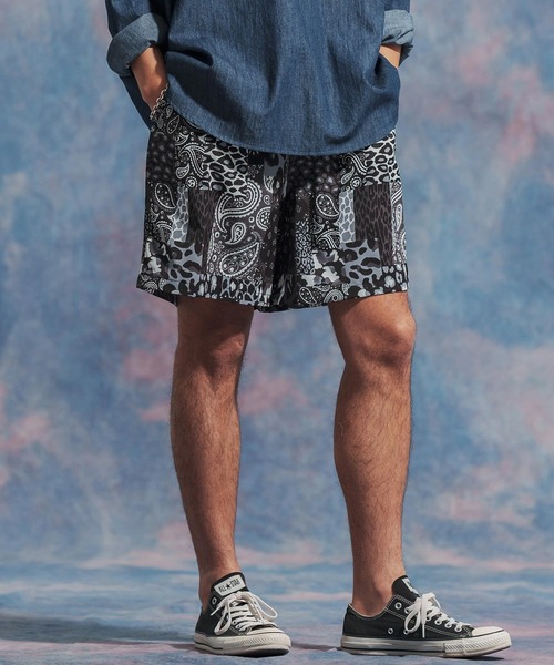 「Jih Nunc」 ショートパンツ S ネイビー メンズ_画像2