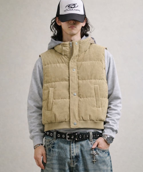 14th ベスト　サイズ1 CALIFORNIA OUTFITTERS ダウンベスト ベスト 12D69 コーデュロイ 中綿