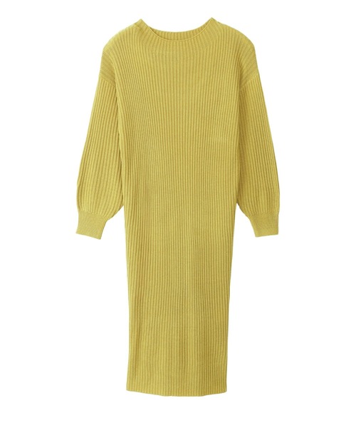 「Ada.」 ニットワンピース M アイボリー レディース_画像2