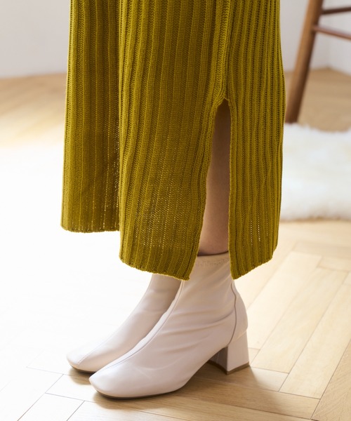 「Ada.」 ニットワンピース M アイボリー レディース_画像8