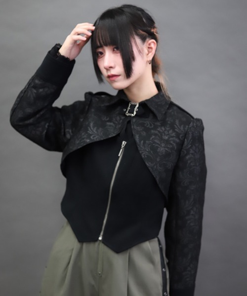 NIBBLE POISON（ニブルポイズン） ブルゾン アウター ジャカードバイ