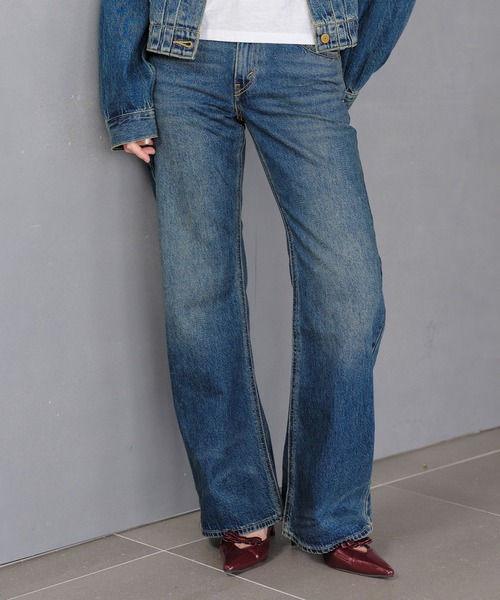ジーンズ デニム デニムパンツ Levi's/リーバイス SOFT GRUNGE LOOSE BOOT レディース