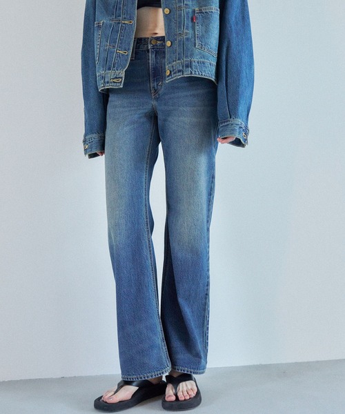 ジーンズ デニム デニムパンツ Levi's/リーバイス SOFT GRUNGE LOOSE BOOT レディース_8