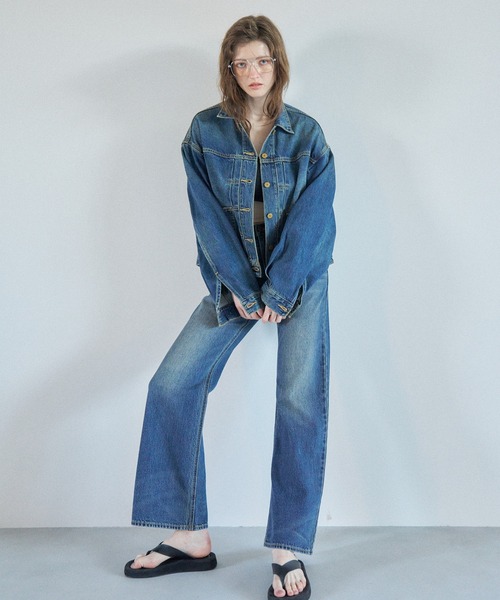ジーンズ デニム デニムパンツ Levi's/リーバイス SOFT GRUNGE LOOSE BOOT レディース_14